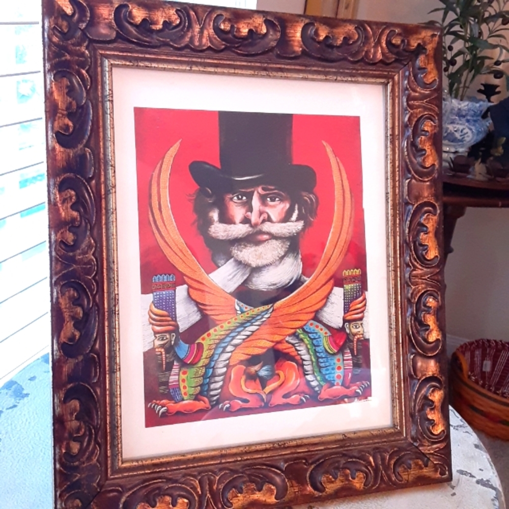 Opera Thematic, Framed & Matted Dallas Opera, PR Art, LOHENGRIN